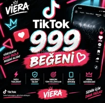 TikTok 999 Beğeni ❤ | VİERA Hizmeti