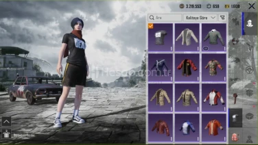 SİYAH ŞORT - TWD - RE2 - 70.LV - LEOPAR MASKE - S5