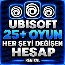 UBISOFT 25+ OYUNLU HER ŞEYİ DEĞİŞEN HESAP