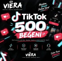 TikTok 500 Beğeni | VİERA Sosyal Medya Hizmetleri