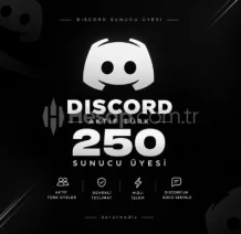 ⭐ Discord 250 Aktif Sunucu Üyesi (TR) ⭐
