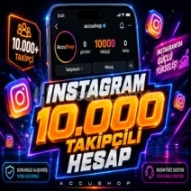 ⭐2FA AKTİF⭐ - İNSTAGRAM 10.000 TAKİPÇİLİ HESAP⭐