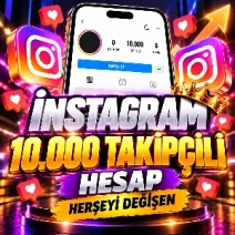 ⭐HERŞEYİ DEĞİŞEN⭐ - İNSTAGRAM 10.000 TAKİPÇİLİ HESAP⭐