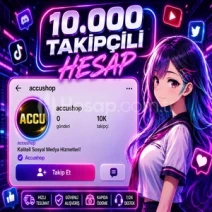 ⚡10.000 TAKİPÇİLİ İNSTAGRAM KADIN HESAP | ✅