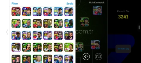 🔥EFSANE KADRO SATILIK 🔥  💎 3241 KOLLEKTİF GÜÇ | 🏆