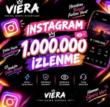 Instagram 1.000.000 İzlenme 🚀 | VİERA Sosyal Medya Hiz