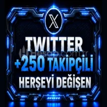 ⭐TWİTTER +250 TAKIPCILI 2007-2025 TARİHLİ HESAP⭐