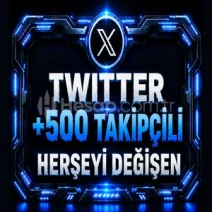 ⭐TWİTTER +500 TAKIPCILI 2007-2025 TARİHLİ HESAP⭐