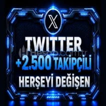 ⭐TWİTTER +2.500 TAKIPCILI 2007-2025 TARİHLİ HESAP⭐