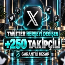 ⭐2007-2025 TARİHLİ TWİTTER +250 TAKİPÇİLİ HESAP⭐