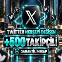 ⭐2007-2025 TARİHLİ TWİTTER +500 TAKİPÇİLİ HESAP⭐