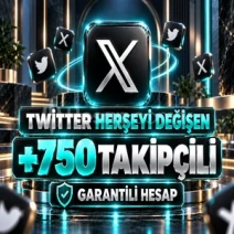 ⭐2007-2025 TARİHLİ TWİTTER +750 TAKİPÇİLİ HESAP⭐