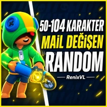 MAİL DEĞİŞEN | 50-104 KARAKTER TAM GARANTİLİ+OTO TESLİM