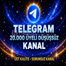 ⚡GARANTİLİ⚡20.000 ÜYELİ TELEGRAM KANAL  GRUP✅