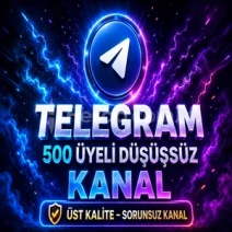 ⚡500 ÜYELİ TELEGRAM GARANTİLİ GRUP  KANAL ✅