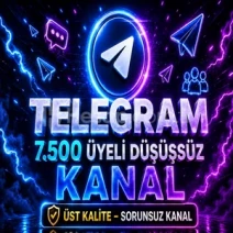 ⚡7.500 ÜYELİ TELEGRAM GARANTİLİ GRUP  KANAL ✅