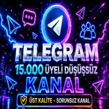 ⚡15.000 ÜYELİ TELEGRAM GARANTİLİ GRUP  KANAL ✅