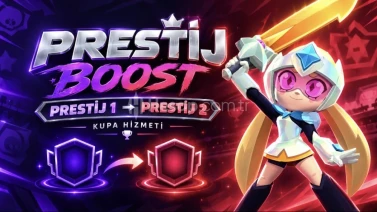 Brawl Stars Karakter Prestij 1 → 2 Boost