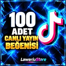 💎(ORGANİK) 100 ADET CANLI YAYIN BEĞENİ