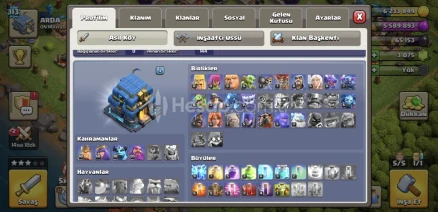 ⚡🏰 COC TH12 | 2018 - EMEK HESABI ⭐ 3.075 TAŞ