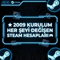 ⭐ 2009 KURULUM HER ŞEYİ DEĞİŞEN STEAM HESAPLARI 🎮