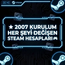 ⭐ 2007 KURULUM HER ŞEYİ DEĞİŞEN STEAM HESAPLARI 🎮