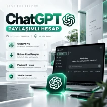 ChatGPT Pro | 30 Gün Garantili | Paylaşımlı Hesap |