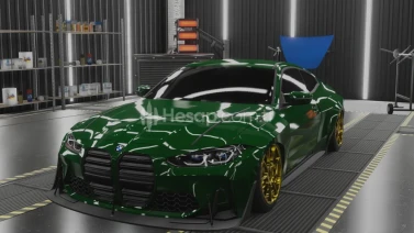0 KM İSLE OF MAN YEŞİLİ BMW M4 | LOGOLU & AİRLİ