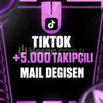 ⭐ TİKTOK +5.000 TAKİPÇİLİ HERŞEYİ DEĞİŞEN HESAP⭐