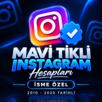 Mavi Tikli Instagram Hesapları | İsme Özel | 2010-2020