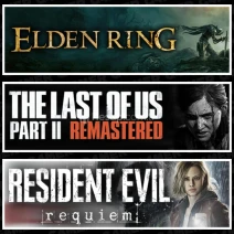 Elden Ring +The Last Of Us 2 +RE Requiem