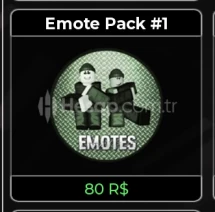 Criminality Emote Pack 1 Gamepass Gift