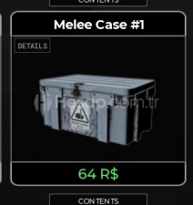 Criminality Melee Case 1 x1 Gamepass Gift
