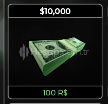 Criminality 10K Cash Gamepass Gift
