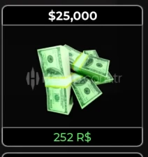 Criminality 25K Cash Gamepass Gift