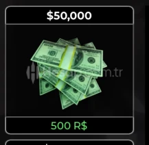 Criminality 50K Cash Gamepass Gift