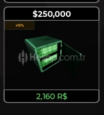 Criminality 250K Cash Gamepass Gift