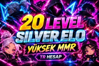 Valorant Hesabı 20 Level Silver Elo Yüksek MMR
