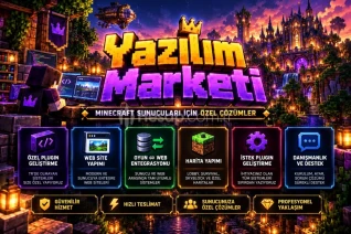 Minecraft Özel Plugin Web Site ve Sunucu Entegrasyonu
