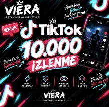 TikTok 10.000 İzlenme 🚀 | VİERA Sosyal Medya Hizmetler