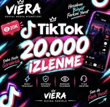 TikTok 20.000 İzlenme 🚀 | VİERA Sosyal Medya Hizmetler