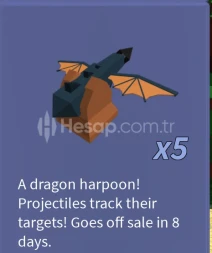 Build A Boat Dragon Harpoon Gamepass Gift