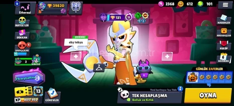 ⭐ 39.9K | 234 SKİN |  102 KARAKTER | [MAIL İLE VERİLCEK