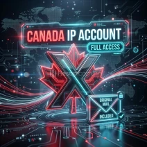 Twitter (X) Kanada IP Hesap | İlk Mail Dahil
