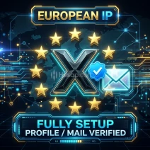 Twitter (X) Dolu Profil | Avrupa IP | Mail Onaylı