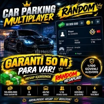 Garanti içerisinde 50M para bulunan random hesaplar