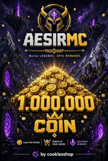 Minecraft AesirMC ASMP 1M Coin ✨