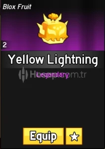 Yellow Lightining - Blox Fruits