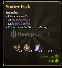 Clover RPG Starter Pack Gamepass Gift
