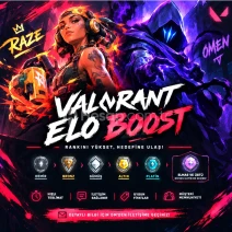 🎯 VALORANT ELO BOOST | Rankını Yükselt Hedefine Ulaş